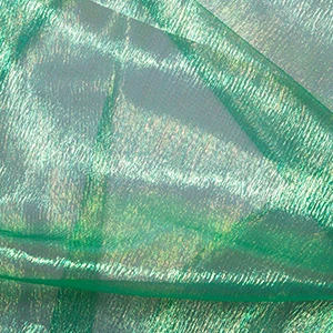 Rainbow Organza - Emerald