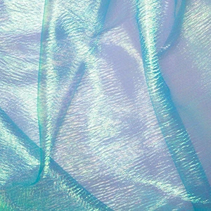 Rainbow Organza - Turquoise