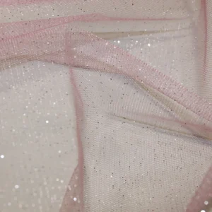 Pink Glitter Tulle