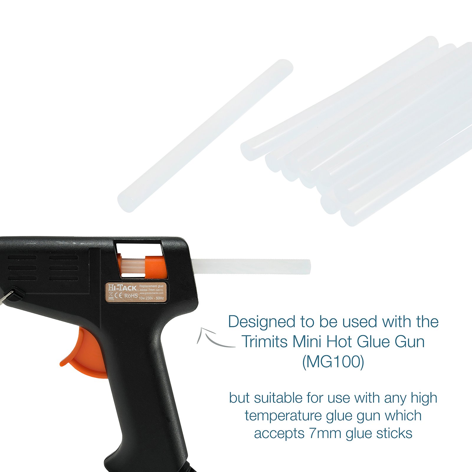 Hi-Tack 7mm Glue Sticks (GS10) - Pack of 12 - Image 5