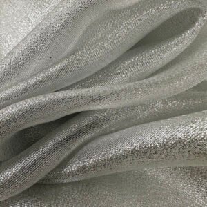 Metallic Organza - Silver