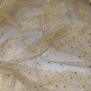 Gold Hologram Sparkle Tulle
